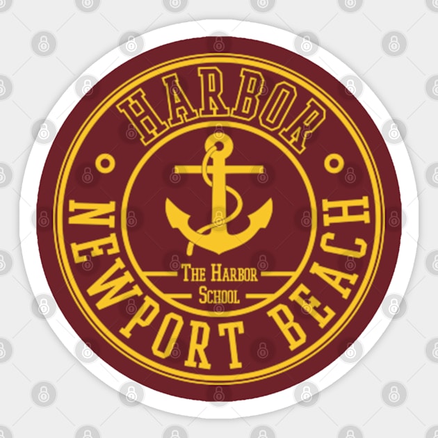 The Harbor School Sticker by deadright